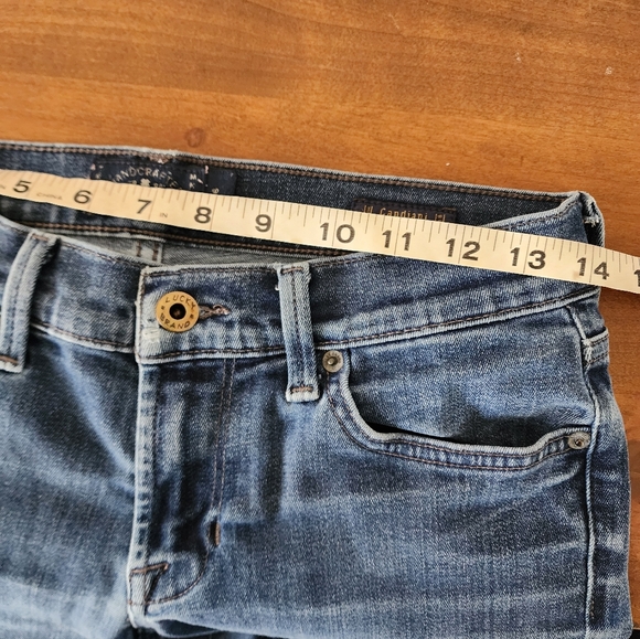 Luck Brand Sweet Straight Blue Women's Jeans Size 2 - Picture 7 of 11